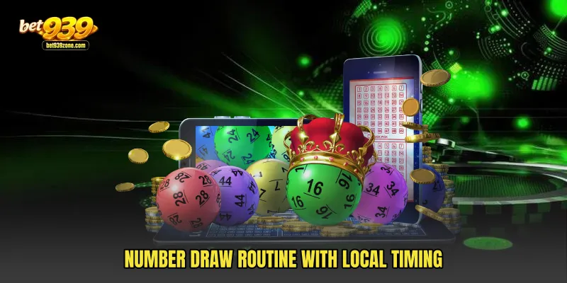 Number Draw Routine With Local Timing